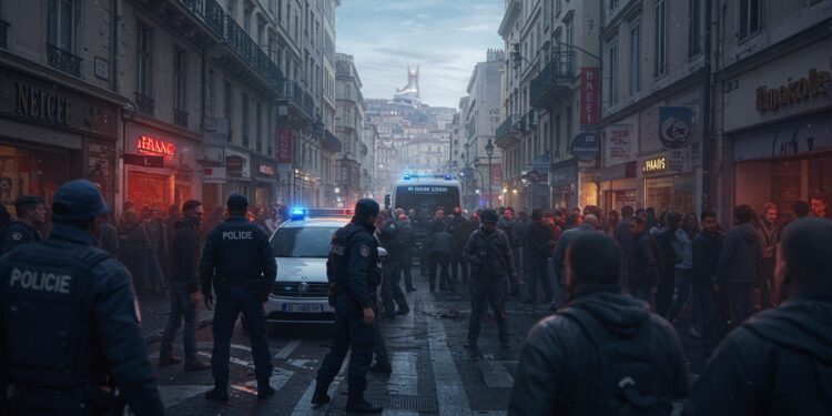 Un drame secoue Marseille  une attaque au couteau fait cinq blessés dont un en état critique Lassaillant abattu par la police soulève des questions sur la sécurité   Viral Mag