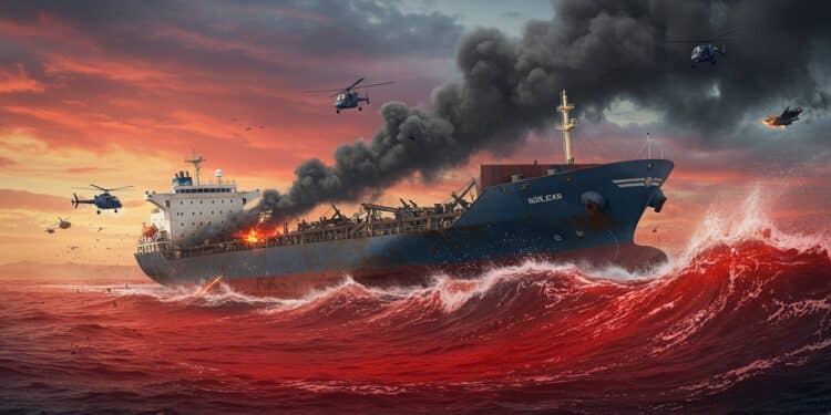 29092025   Un cargo néerlandais frappé par un projectile au Yémen  deux blessés équipage évacué Que se passe t il dans le golfe dAden  Lisez pour tout savoir   Viral Mag