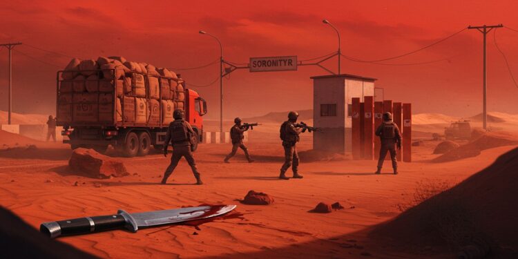 18092025   Deux morts dans une attaque au poste frontière dAllenby Un Jordanien armé caché dans un camion daide a frappé Que sest il passé  Lisez pour découvrir   Viral Mag