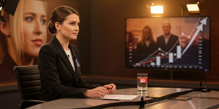 Audrey Crespo Mara surmonte le deuil de Thierry Ardisson avec un retour émouvant à TF1 et des audiences records pour Sept à Huit Découvrez son parcours   Viral Mag