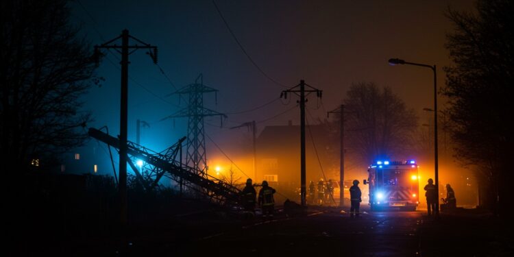 Berlin : Panne Majeure Après un Incendie Suspect - Viral Mag 20 000 foyers à Berlin sans électricité suite à un incendie criminel présumé Enquête en cours écoles fermées et réseau en réparation   Viral Mag