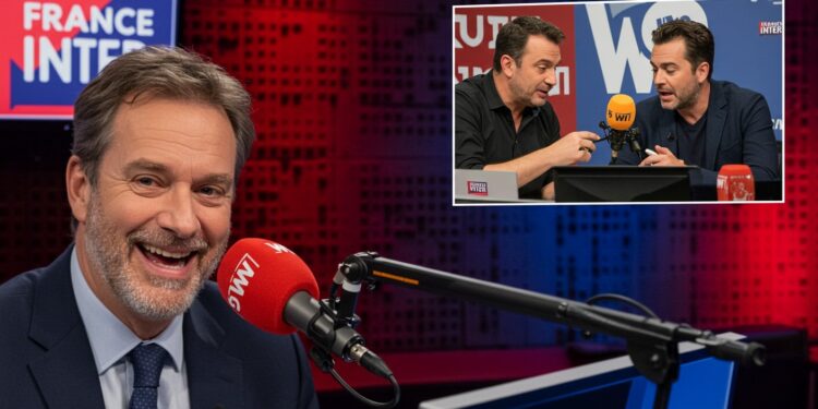Bertrand Chameroy Raille Chroniqueur de Hanouna en Direct - Viral Mag Découvrez comment Bertrand Chameroy a moqué Jordan de Luxe sur France Inter lors dune chronique hilarante Polémique sur W9 avec Tout Beau Tout N9uf et une sortie controversée du chroniqueur   Viral Mag