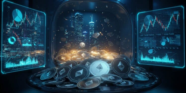 BitMine Boosté par l’Ethereum : Une Course aux Trésors Numériques - Viral Mag 30092025 BitMine investit 127M$ en ETH visant 5 de loffre BitDigital suit avec 100M$ Une course effrénée aux trésors Ethereum sengage Qui dominera Viral Mag