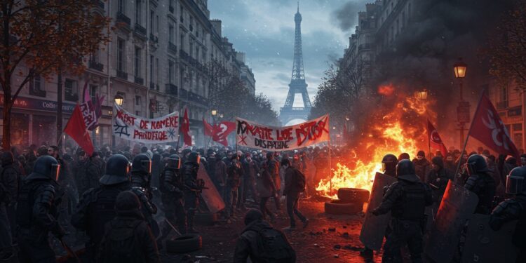 Bloquons Tout : La France Face à la Colère Citoyenne - Viral Mag La France vit des blocages citoyens et interpellations après un appel sur les réseaux sociaux Découvrez les actions et tensions dans cet article   Viral Mag