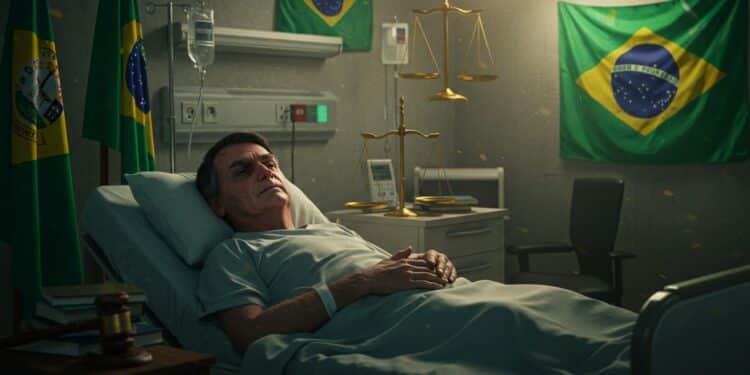 Jair Bolsonaro ex président brésilien quitte sa résidence pour une opération médicale sa première sortie depuis sa condamnation à 27 ans pour tentative de coup dÉtat   Viral Mag