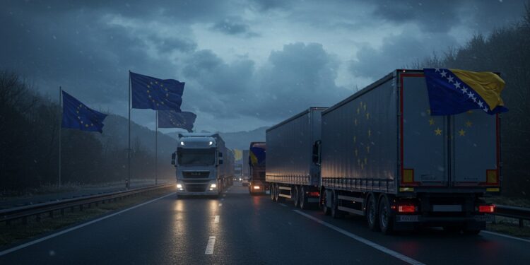 En Bosnie 6 000 routiers stoppent lapprovisionnement pour exiger des négociations avec lUE Quelles conséquences pour le pays    Viral Mag