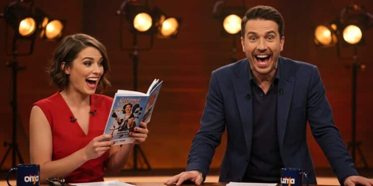 C à Vous : Anne-Élisabeth Lemoine Piège Dany Boon en Direct - Viral Mag Découvrez comment Anne Élisabeth Lemoine a surpris Dany Boon avec une question inattendue sur C à Vous lors de la promo de son film Regarde Une anecdote hilarante qui révèle le côté imprévisible de la télévision   Viral Mag