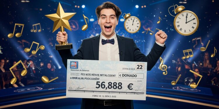 28092025   Cyprien 22 ans passionné de musique explose les compteurs aux 12 Coups de Midi avec 56 888 euros en cagnotte ce 28 septembre Première Étoile mystérieuse en poche mais que réserve son prochain défi face à Jean Luc Reichmann    Viral Mag