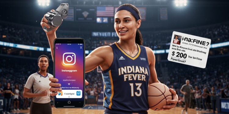 Caitlin Clark Sanctionnée : Polémique en WNBA - Viral Mag 21092025 Caitlin Clark star de la WNBA sanctionnée pour un post Instagram Pourquoi cette amende de 200 $ fait elle débat Découvrez les dessous de laffaire Viral Mag