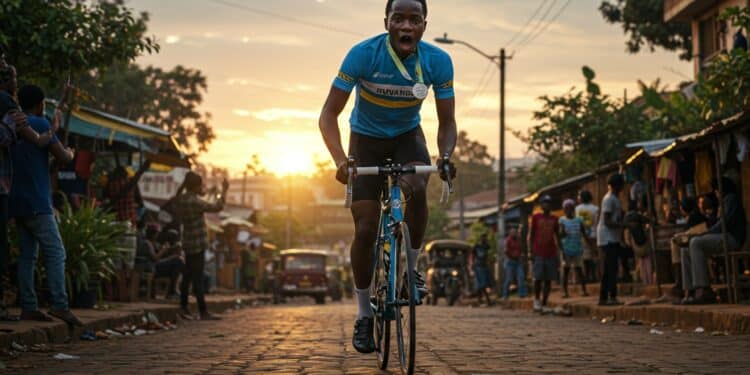 26092025   Johan Blanc brille avec largent aux Mondiaux juniors à Kigali derrière lintouchable Harry Hudson Une course épique mais qui montera sur le podium lan prochain    Viral Mag