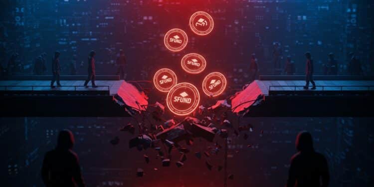 Chute Brutale de SFUND : Hackers DPRK Exploiteraient une Faille - Viral Mag 23092025 Le token SFUND seffondre après un piratage dévastateur par des hackers nord coréens Comment Seedify réagit elle face à cette crise sans précédent Viral Mag