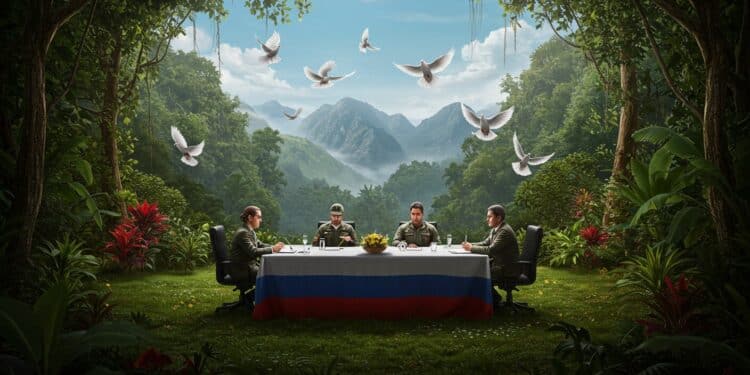 18092025   La Colombie et le Clan del Golfo négocient la paix au Qatar Un pas vers la fin du narcotrafic  Découvrez les détails de ce dialogue crucial   Viral Mag