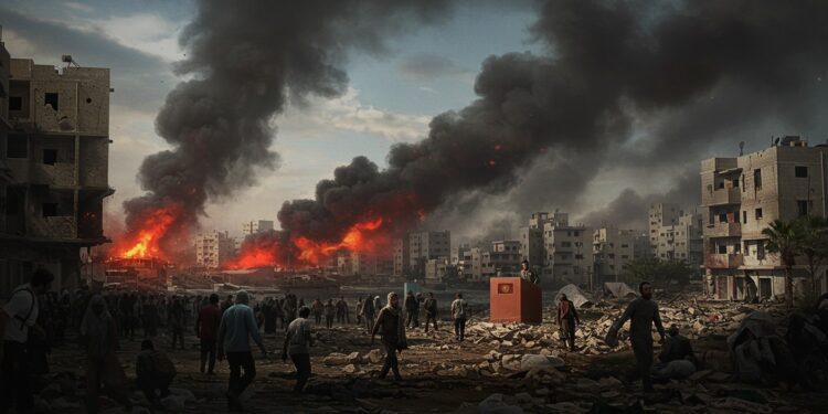 26092025   Des frappes meurtrières à Gaza font des dizaines de victimes avant le discours de Netanyahu à lONU Quelle sera la réponse internationale face à cette crise  Lisez pour découvrir   Viral Mag