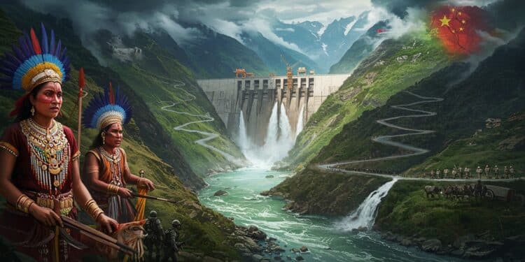 30092025   Dans lHimalaya un barrage indien défie la Chine mais menace une vallée Les habitants sopposent avec ferveur Quel sera lavenir du fleuve Siang    Viral Mag