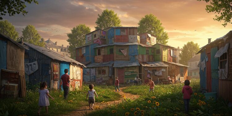 Crainte d’Expulsion dans le Bidonville de Stains - Viral Mag 30092025 Dans le bidonville de Stains des familles roms vivent dans langoisse dune expulsion Quelles solutions pour leur avenir Découvrez leur combat Viral Mag