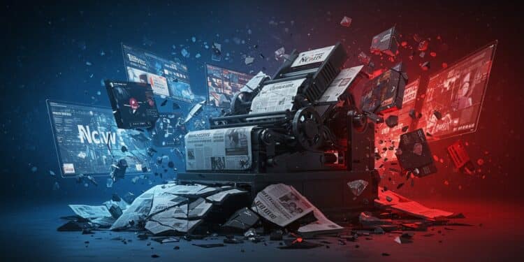 Crise du Journalisme : Un Danger pour l’Économie et la Démocratie - Viral Mag 22092025 Le journalisme de qualité seffondre sous la pression des géants tech et des gouvernements Quelles conséquences pour notre économie et démocratie Lisez pour comprendre Viral Mag