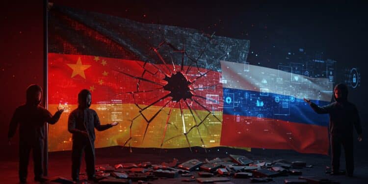 18092025   En 2025 les cyberattaques contre lAllemagne atteignent un record de 2892 milliards € Russie et Chine pointées du doigt Quelles solutions pour contrer cette menace grandissante    Viral Mag