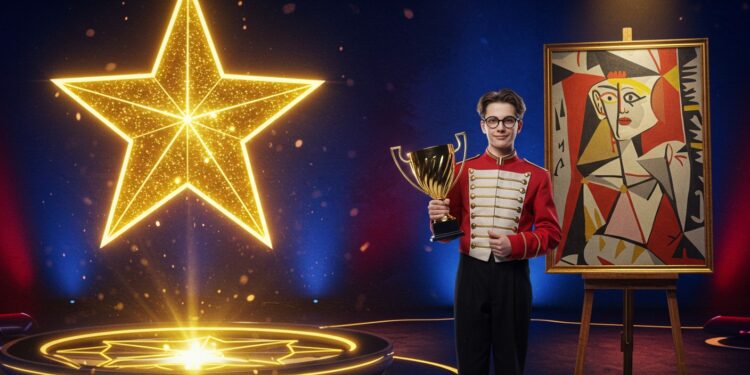 Cyprien Triomphe : Étoile Mystérieuse Décrochée en 2025 - Viral Mag 23092025 Cyprien 22 ans décroche lÉtoile Mystérieuse dans Les 12 Coups de Midi Qui est ce prodige musical Sa cagnotte explose mais jusquoù ira t il Viral Mag