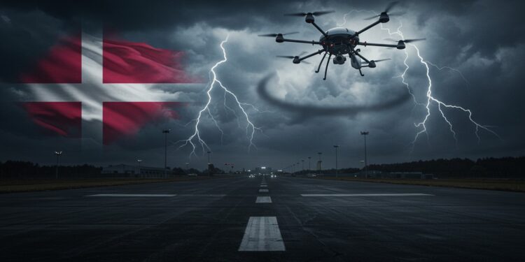 26092025   Un aéroport danois ferme après un survol de drone suspect Ces incidents qualifiés dattaques hybrides se multiplient La Russie est elle derrière  Découvrez ce qui menace la sécurité européenne   Viral Mag