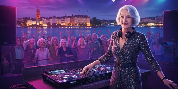 À 81 ans DJ Gloria fait vibrer les clubs suédois pour les plus de 50 ans Découvrez son incroyable parcours et son énergie contagieuse   Viral Mag
