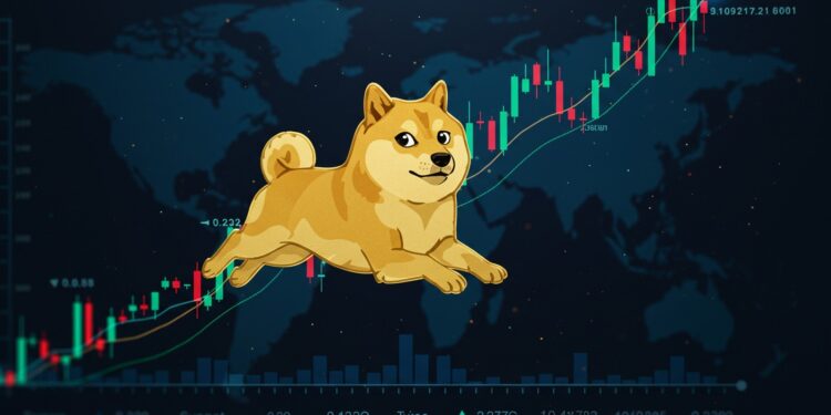 Dogecoin à 0,20 $ : Vers une Hausse à 0,32 $ ? - Viral Mag Dogecoin consolide à 020 $ Une hausse vers 032 $ est elle imminente Analyse technique et perspectives pour cette cryptomonnaie populaire Viral Mag