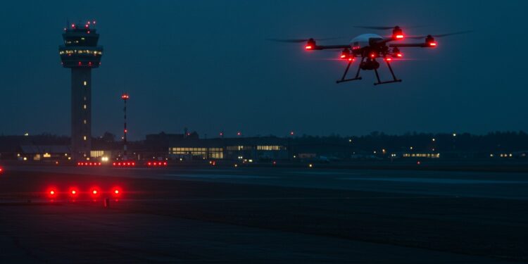 25092025   Des drones survolent les aéroports danois perturbant le trafic aérien Une menace russe  Les autorités enquêtent mais les questions restent en suspens   Viral Mag