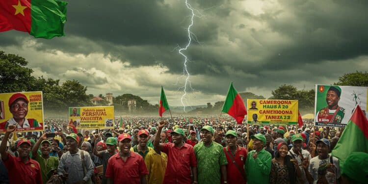 29092025   La campagne pour lélection au Cameroun souvre avec ferveur mais sans Paul Biya absent du pays Lopposition divisée peut elle renverser la donne le 12 octobre    Viral Mag