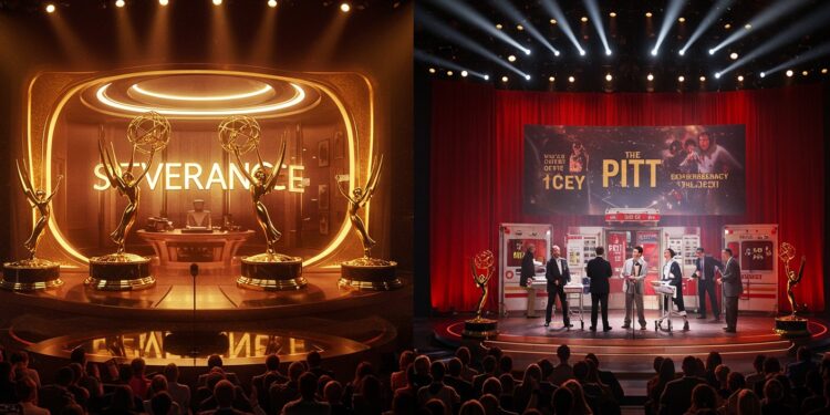 Emmy Awards 2025 : Duel Intense entre Severance et The Pitt - Viral Mag Les Emmy Awards 2025 promettent un duel épique entre Severance et The Pitt pour la meilleure série dramatique Découvrez les favoris et moments forts attendus    Viral Mag
