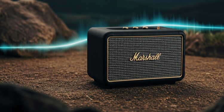 26092025   Lenceinte Marshall Emberton II offre un son puissant et 30h dautonomie pour seulement 9999€ Résistante et stylée elle est à  44 sur Amazon Pourquoi est elle si prisée    Viral Mag