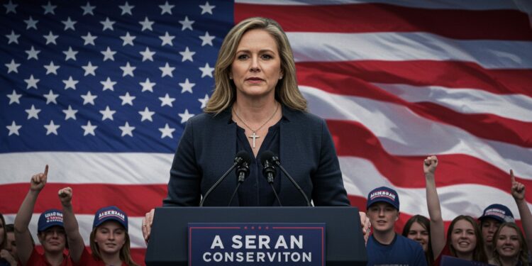 18092025   Erika Kirk prend la tête de Turning Point USA après lassassinat de son mari Comment cette veuve va t elle perpétuer son héritage  Lavenir du mouvement conservateur est en jeu   Viral Mag