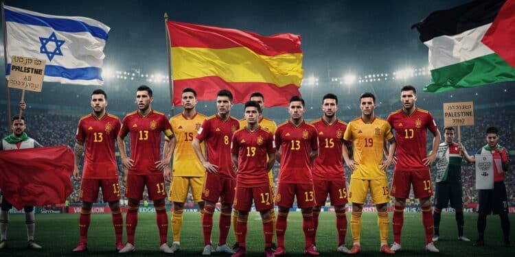 Découvrez les tensions politiques autour du Mondial 2026  lEspagne envisage un boycott si Israël se qualifie suite à son engagement pour la cause palestinienne Analyse des implications sportives et internationales   Viral Mag