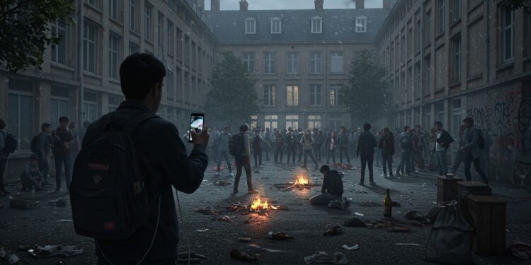 21092025   Un adolescent de 14 ans sème la peur dans un lycée dÉvry en menaçant de mort ses camarades et en diffusant des chants islamiques Son passé trouble intrigue   Viral Mag