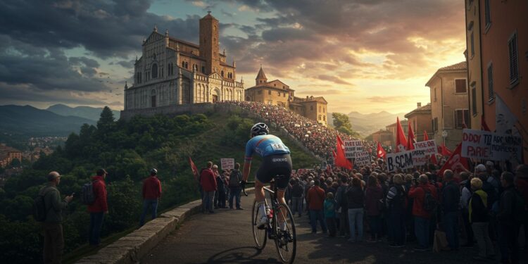 Exclusion Cycliste : Sécurité ou Censure en Émilie ? - Viral Mag 27092025 Pourquoi léquipe Israel PT a t elle été exclue du Tour dÉmilie Entre sécurité et politique cette décision soulève des questions brûlantes Découvrez les dessous de laffaire Viral Mag