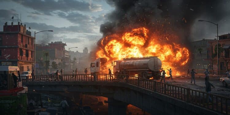 Explosion à Mexico : 57 Blessés, Drame Urbain - Viral Mag Une explosion dun camion citerne à Mexico blesse 57 personnes dont 19 grièvement Découvrez les détails de ce drame et ses impacts sur la ville   Viral Mag