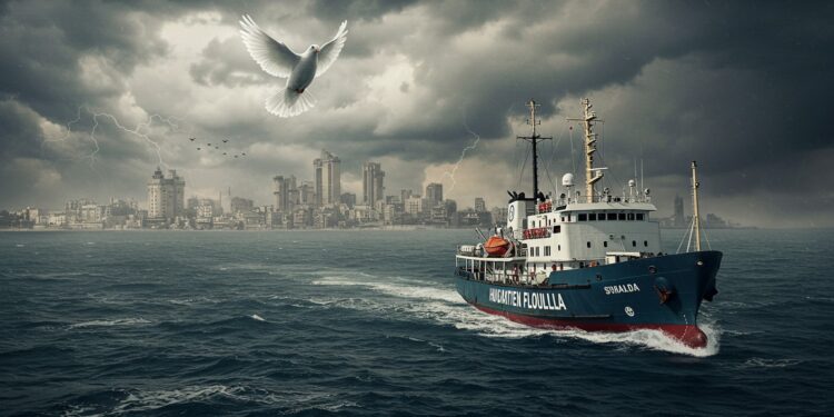 Flottille pour Gaza : Meloni Appelle à la Pause pour la Paix - Viral Mag 30092025 Giorgia Meloni appelle la flottille pour Gaza à sarrêter pour sauver un plan de paix fragile Quels risques cette initiative humanitaire fait elle peser sur la région Lisez pour comprendre Viral Mag