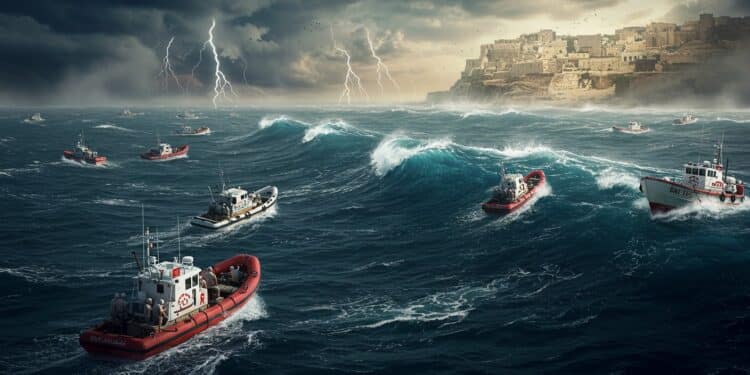 Vents violents en Méditerranée forcent la flottille humanitaire pour Gaza avec Greta Thunberg à revenir à Barcelone Découvrez les enjeux de cette mission   Viral Mag