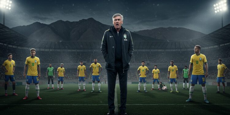 Fondations Solides Et Chantier Offensif Du Brésil D’Ancelotti - Viral Mag Découvrez les progrès du Brésil sous Carlo Ancelotti  défense impénétrable jeunes talents émergents et quête dun meneur de jeu Analyse avant le match crucial en Bolivie pour la qualification au Mondial 2026   Viral Mag