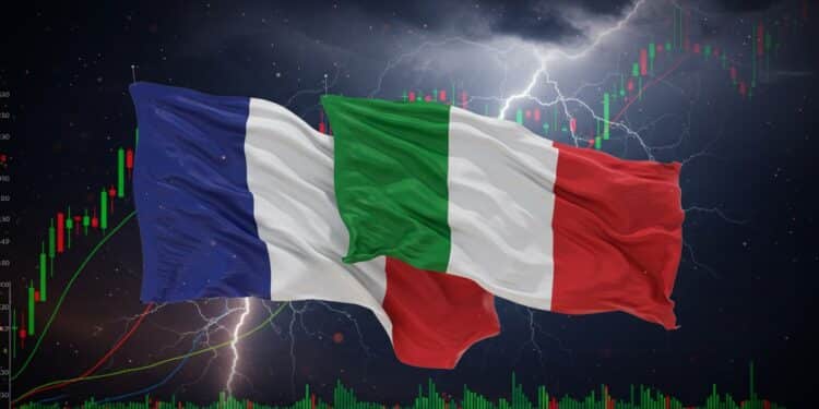 France Et Italie : Emprunts À Égalité - Viral Mag La France emprunte au même taux que lItalie une première depuis leuro Instabilité politique et finances publiques fragilisent la confiance des investisseurs   Viral Mag