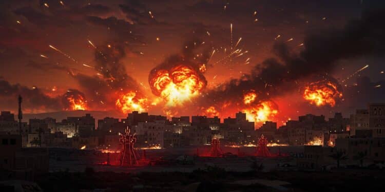 25092025   Des frappes israéliennes secouent Sanaa visant les Houthis Quelles seront les conséquences de cette escalade  Découvrez les détails de ce conflit   Viral Mag