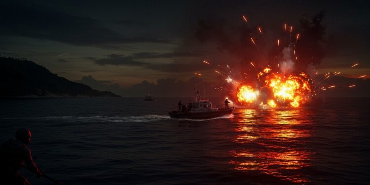 Une frappe américaine cible un bateau de narcotrafiquants au départ du Venezuela éliminant 11 membres du gang Tren de Aragua Découvrez les détails   Viral Mag