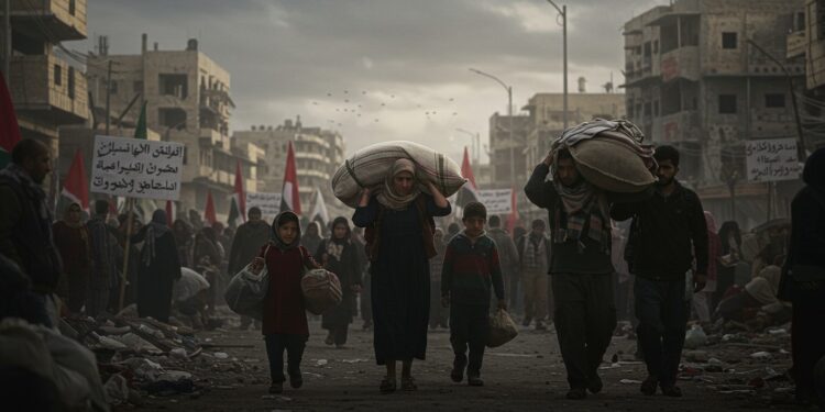 Gaza : Une Ville au Bord de l’Abîme - Viral Mag Conflit à Gaza un million de personnes pourraient fuir la ville face à une offensive imminente Découvrez les enjeux humanitaires et les appels à la paix Viral Mag