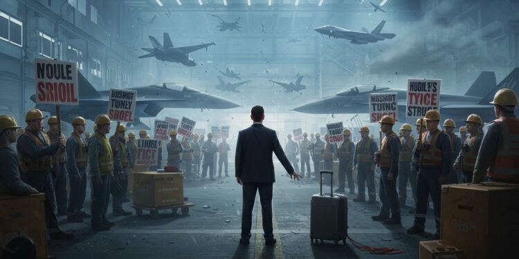 Grève Boeing : Échec des Négociations Malgré Médiation - Viral Mag La grève chez Boeing persiste  échec des négociations avec le syndicat malgré une médiation fédérale Découvrez les enjeux et impacts de ce conflit social   Viral Mag