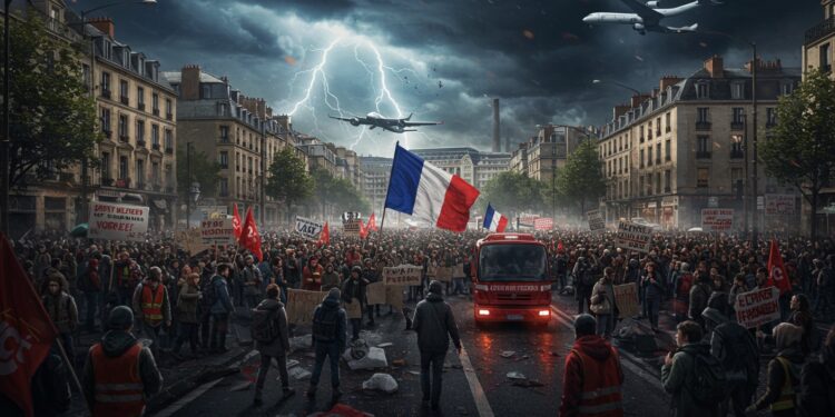 Grèves et Perturbations en France Mercredi - Viral Mag Découvrez les impacts attendus des mobilisations Bloquons tout mercredi en France  transports bloqués universités en grève sites industriels perturbés Analyse des causes et conséquences   Viral Mag