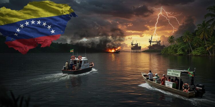 Incident armé sur un bateau guyanien transportant du matériel électoral près de lEssequibo région disputée par le Venezuela Quelles conséquences pour lélection    Viral Mag