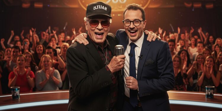 Hugues Aufray Éblouit Les 12 Coups de Midi à 96 Ans - Viral Mag Hugues Aufray 96 ans surprend sur Les 12 Coups de Midi avec une énergie débordante et une amitié touchante avec Jean Luc Reichmann Viral Mag