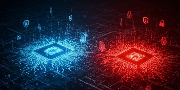 IA Contre IA : La Guerre Cybernétique de 10,4 Milliards - Viral Mag 24092025 80 des cyberattaques utilisent lIA mais la défense contre attaque avec des outils révolutionnaires Qui gagnera cette guerre technologique invisible Viral Mag