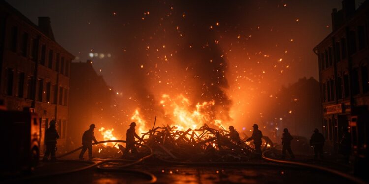 26092025   Une nuit de chaos à Groslay  des incendies criminels embrasent la région après une expulsion Qui est responsable  Quelles conséquences pour la sécurité  Lisez pour découvrir   Viral Mag