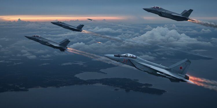 19092025   Des avions russes MIG 31 pénètrent illégalement lespace aérien estonien LOtan réagit lUE menace de sanctions Jusquoù ira lescalade    Viral Mag