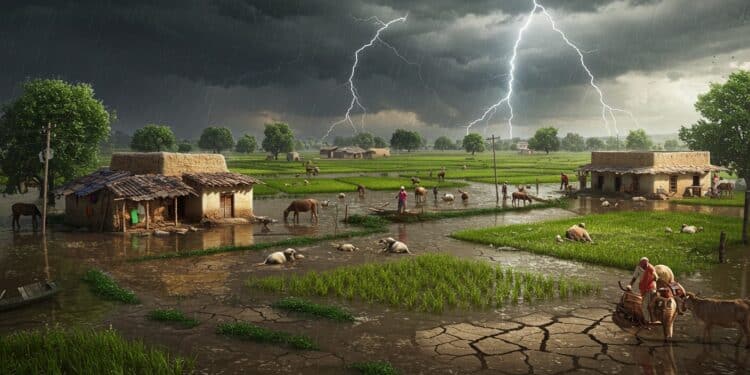 Le Pendjab grenier à blé de lInde est dévasté par des inondations historiques Découvrez limpact sur les agriculteurs et léconomie du riz basmati   Viral Mag