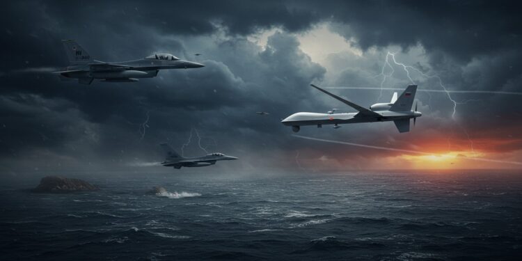 Intrusion de Drones Russes : La Roumanie Face à un Défi en Mer Noire - Viral Mag La Roumanie condamne lintrusion de drones russes dans son espace aérien un défi pour la sécurité en mer Noire Découvrez les enjeux et réactions   Viral Mag